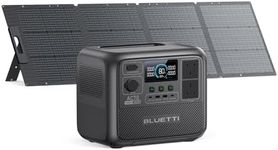 BLUETTI Portable Power Station AC70 with 200W Solar Panel, 768Wh Solar Generator with 2 1000W (Power Lifting 2000W) AC Outlets, 100W Type-C, 0-80% in 45 Min., LiFePO4 Backup Power for Camping, Travel