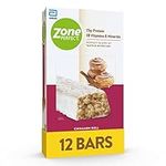 ZonePerfect Nutrition Snack Bars, High Protein Energy Bars, Cinnamon Roll, 1.76 Ounce Bar, 12 Count