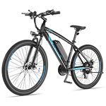 ANCHEER 500W Electric Bike for Adults 27.5'' Electric Commuter Bike/Mountain Bike, 3 Hours Fast Charge, 48V Ebike with Removable 10.4Ah Battery, Lockable Suspension Fork (27.5"-48V/10.4Ah, Sky Blue)