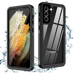 Oterkin for Samsung Galaxy S21 Case,S21 Waterproof Case with Built-in Screen Protector Dustproof Shockproof 360 Full Body Underwater Case for Samsung S21 5G 6.2inch (2021)