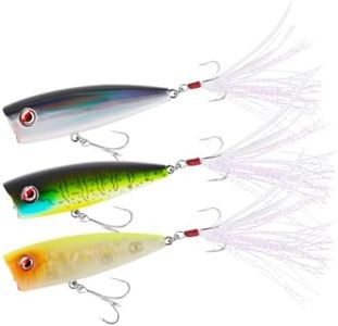 LITTMA—Topwater Popper Lures for Bass Fishing LITTMA Popper Fishing Lures Topwater Fishing Lures Bass Lures Bass Popper Lure