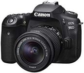 Canon EOS 90D DSLR with EFS 18-55mm