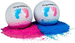 Gender Reveal Exploding Golf Balls 