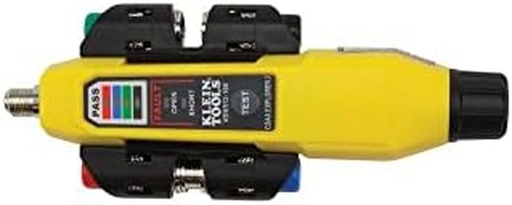 Klein Tools VDV512-101 Explorer 2 Coax Tester Kit, Includes Cable Tester / Wire Tracer / Coax Mapper with Remotes to Test up to 4 Locations