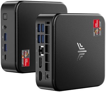 NiPoGi E3B Mini PC par ΑΜD Ryzen 5 7430U(Max 4.3GHz,6C/12T, Mieux Que 5500U/5650U/5675U),32Go RAM(16Go+16Go) /512Go SSD,Mini Ordinateur de Bureau WiFi 6/BT 5.2/4K Triple Display/VESA Supporté