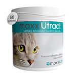 maxxipaws maxxiUtract Urinary and Bladder Supplement for Cats to help Prevent UTI Recurrence and Support Optimum Urinary Tract Health – Cranberry Powder 60g