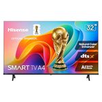 Hisense 32A4NV - 32" Smart Full Array HD VIDAA TV (2025 Model)