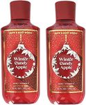 Bath and Body Works 2 Pack Winter Candy Apple Shower Gel 10 Oz.