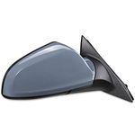 Auto Dynasty GM1321342 OE Style Powered Passenger/Right Side View Door Mirror Compatible with Chevy Malibu Saturn Aura 08-12