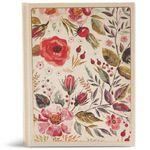 CSB Notetaking Bible, Floral Cloth Over Board