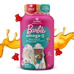 Honibe Omega 3 Gummies for Kids & Adults, Barbie, Made in Canada, Fatty Acids Support Brain Health, Trusted Source of Omega-3 EPA & DHA, Sustainably Sourced Fish Oil No Fishy Taste, 60 Gummies