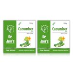 Dr. Jain's Pure Cucumber Gel - Ultimate for Skin Pack of 2 (100g each)