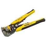 STANLEY FATMAX Automatic Wire Stripper, Strips 10-22 AWG wire with Spring loaded handles, Comfortable grip annd Adjustable wire stop