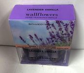 Bath & Body Works Lavender & Vanilla Odor Eliminating With Fresh Source Wallflowers Home Fragrance Refills, 2-Pack (1.6 fl oz total)