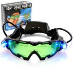 Kids Toy Night Vision Goggles with Flip-out LED Light For Night Activities