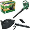 Bosch Electric Leaf Blower and Vacuum Universal Garden Tidy 2300 (2000 W, collection bag 45 l, 3-in-1 function , low noise level of 99 dB (A))