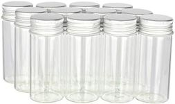 Magic Season Decorative Glass Bottles (12 Pcs w/Aluminum Caps / 30 ml)