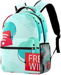 School Backpack Travel Bag,funny fr