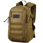 ArcEnCiel 10L/20L Mini X-Small Tactical Backpack MOLLE Daypack Gear Pack Camping Bag with Patch