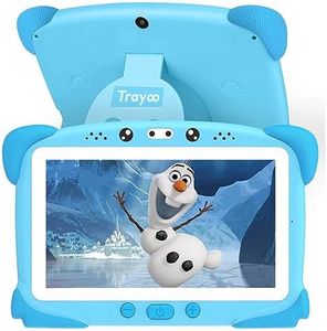 Kids Tablet 7 Toddler Tablet for Kids, 32GB Tablet for Toddler Learning, Children Tablet with WiFi, Camera, IPS Screen, Parental Control, Pre-Installed Apps,Toddler Tablet for Boys Girl（Blue）