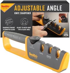 Smith's Adjustable Angle Pull-Thru Knife Sharpener