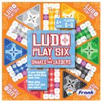 Frank Ludo Play Six and Snakes and Ladders Board Game for Kids 6 Years & Above - Fun, Engaging & Challenging Games - Fun Gift for Children - 22137