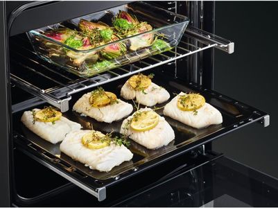 AEG 5000 Double Electric Cooker – Freestanding Oven and Grill