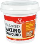 Red Devil 0662 Glazing Compound, 1/