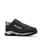 Columbia Women's Firecamp Fleece Iii Hiking Shoe, Black/White, 7
