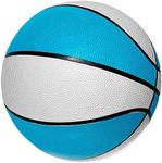 Botabee Regulation Size Swimming Pool Basketball | Blue Basketball for Swimming Pool Basketball Hoops & Pool Games | Regulation Size, Waterproof Basketball for Ages 12+ (Size 6, 9" Diameter)