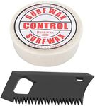 Jaxenor Portable Anti-Slip Paraffin Surf Skateboard Wax with Wax Comb - Enhance Your Surfing Experience