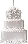 Wedding Cake Ornament
