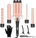 5 In 1 Curling Iron 3 Barrels Wavin