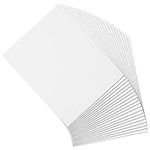 20Pack Foam Boards, 11"x14" Foam Core Backing Board White, 1/8" Thickness Mat Boards Poster Boards Polystyrene Poster Board Signboard Perfect for Presentations, School, Office & Art Projects