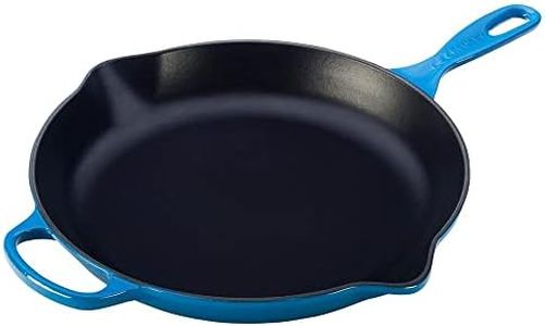 Le Creuset Signature Cast Iron Skillet, 20 Cm - Marseille Blue