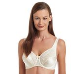 PLAYTEX Women's Secrets Full-Figure Underwire Bra, Beautiful Lift Full-Coverage Underwire Bra, Natural Beige, 38DDD