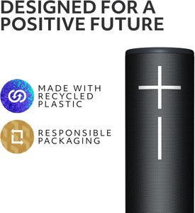 Ultimate Ears BOOM 4 Bluetooth Speaker – Black Portable Wireless