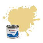 Humbrol Model Paint - AA1136 No 103 Cream - Matt - Tinlet No 1 (14ml), Enamel Paints for Models, Plastic, Metal, Wood, Glass, Ceramics and More, Enamel Touch Up Paint - Hobby Paint Tin for Craft Kits