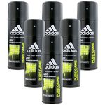 Set 6 ADIDAS Deodorant Spray 150 Ml Pure Game Hygiene And Body Care