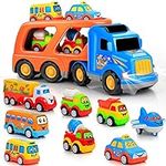 9 Pcs Cars Toys for 2 3 4 5 Years O