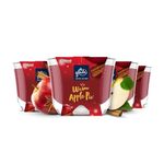 Glade Jar Candle, Scented Candle Infused with Essential Oils, Up to 44 Hour Burn Time, Warm Apple Pie, Pack of 4 (4 x 224g)