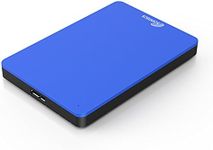 Sonnics 320GB Blue External Portable Hard Drive USB 3.0 Super Fast Transfer Speed for use with Windows PC, Mac, Smart tv, Xbox ONE and PS4