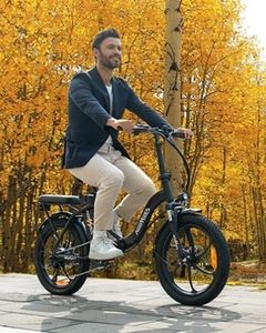 HillMiles MilePort 1 Folding Electric Bike – Compact, Lightweight