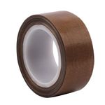 AIYUNNI Teflon Tape,1-inch x 33 Feet x 0.18mm Low Friction Tape High Temp Adhesive Tape,Abrasion Resistant,Surface Protection for Wood,Drawer,Cabinet,Furniture,Vacuum Sealer & Hand Impulse Sealers