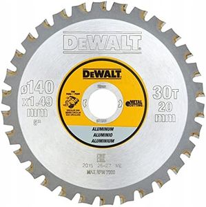 Dewalt 30TPI Circular Saw Blade, 140 x 20 mm Size