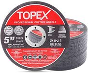 TOPEX 50-Piece 125mm 5" Professiona