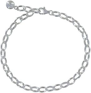 LES POULETTES JEWELS - Sterling Silver Charms Bracelet - Classics - Size 7.5 inch