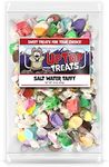 UpTop Treats Salt Water Taffy Individually Wrapped, 16 Flavor Assortment, 1 LB of Gourmet Fresh Saltwater Taffy, Old Fashioned Delicious Chewy Candy, Gluten Free, Kosher, Variety of Flavors, 16 oz Bag