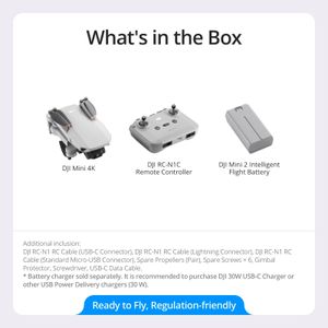 DJI Mini 4K Camera Drone – Lightweight, High-Resolution Aerial Quadcopter