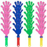 FORYNXHWIN 20 Pcs Hand Clappers to Make Noise,Clappers Noisemakers Cheer Noise Makers for Birthday Concert Festive Party Sporting Events Basketball Football Game Party Favors(Mixed Colors)